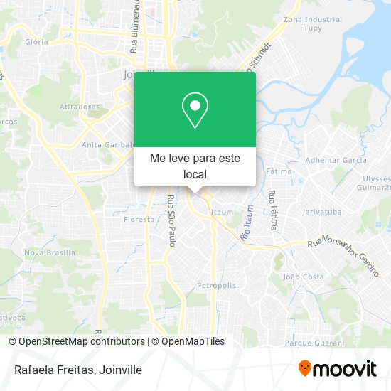 Rafaela Freitas mapa