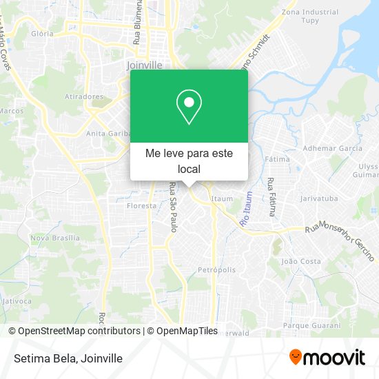 Setima Bela mapa