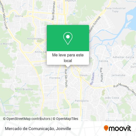Mercado de Comunicação mapa