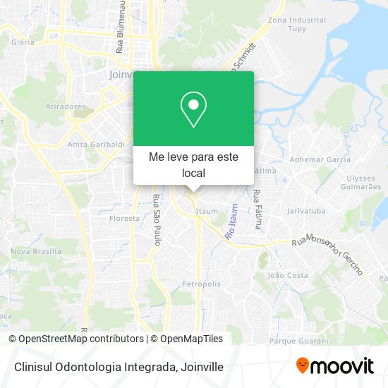 Clinisul Odontologia Integrada mapa