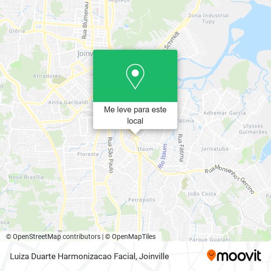 Luiza Duarte Harmonizacao Facial mapa