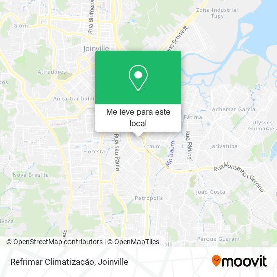 Refrimar Climatização mapa