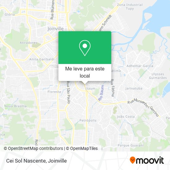 Cei Sol Nascente mapa
