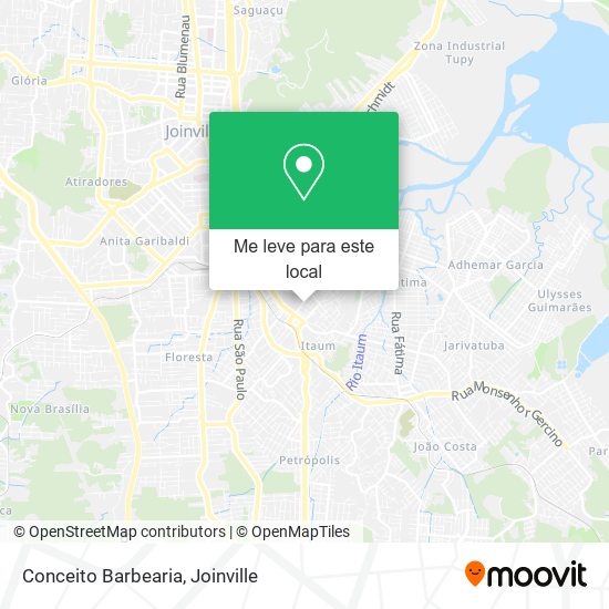 Conceito Barbearia mapa