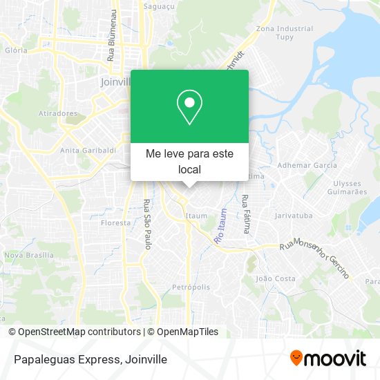 Papaleguas Express mapa