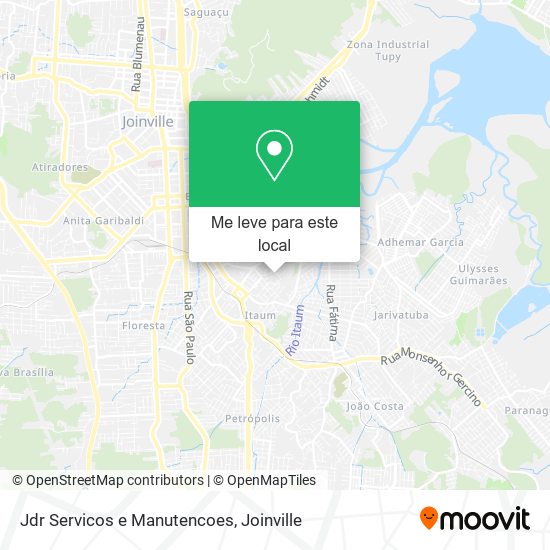 Jdr Servicos e Manutencoes mapa
