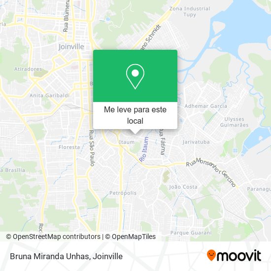 Bruna Miranda Unhas mapa