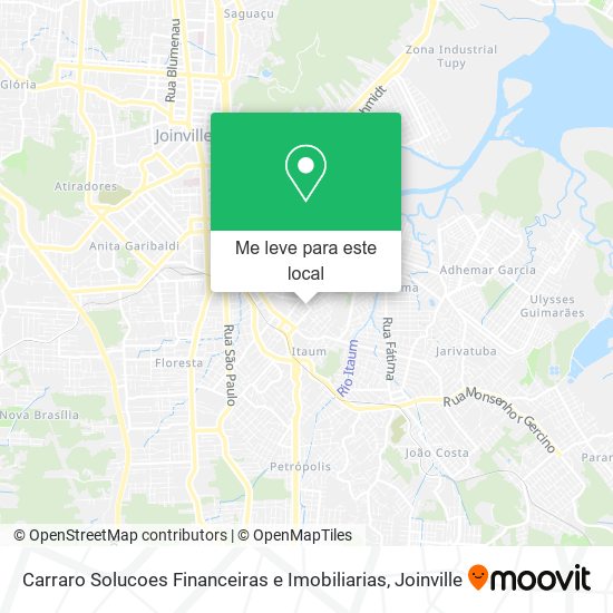 Carraro Solucoes Financeiras e Imobiliarias mapa