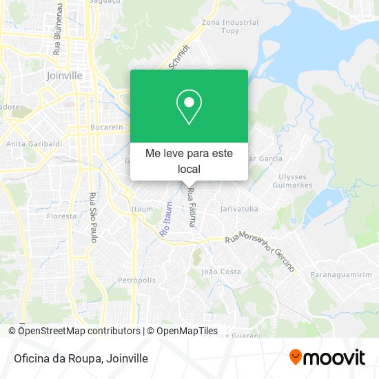 Oficina da Roupa mapa