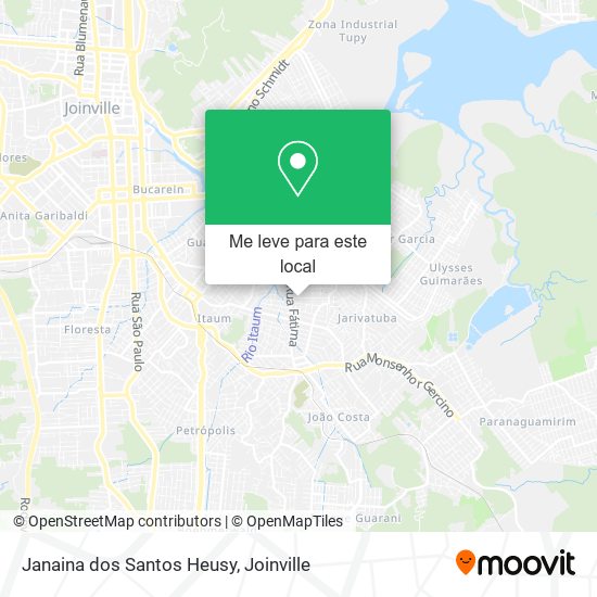 Janaina dos Santos Heusy mapa