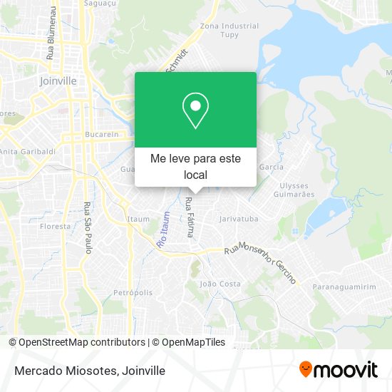 Mercado Miosotes mapa
