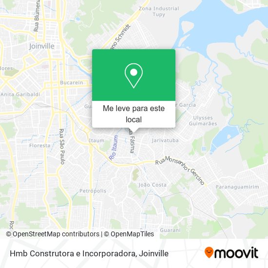 Hmb Construtora e Incorporadora mapa