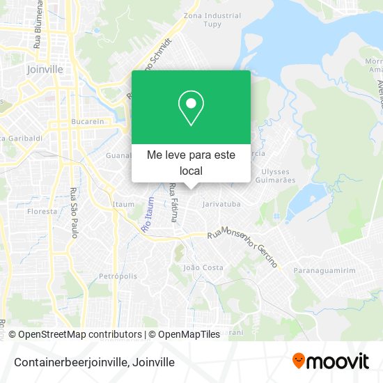 Containerbeerjoinville mapa