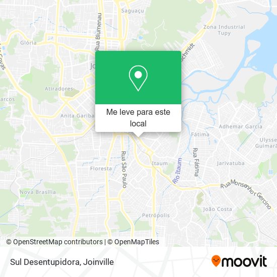 Sul Desentupidora mapa