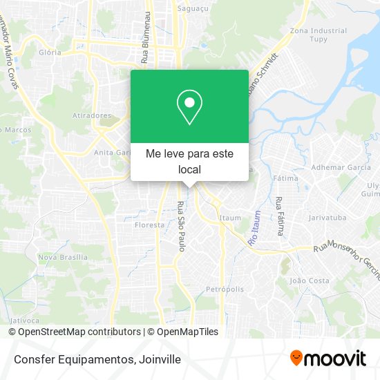 Consfer Equipamentos mapa