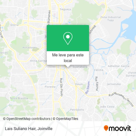 Lais Suliano Hair mapa