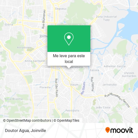 Doutor Agua mapa