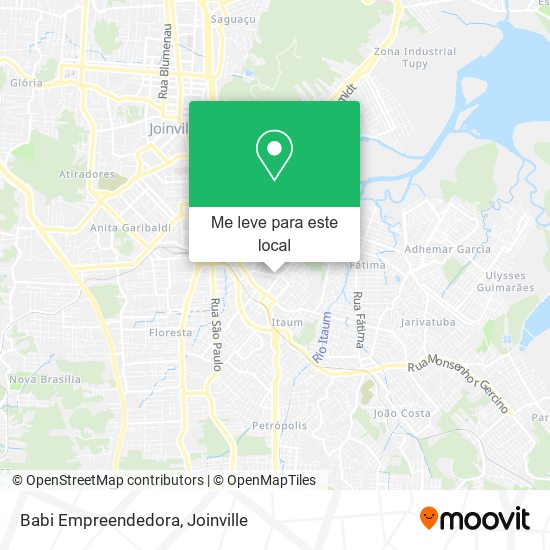 Babi Empreendedora mapa