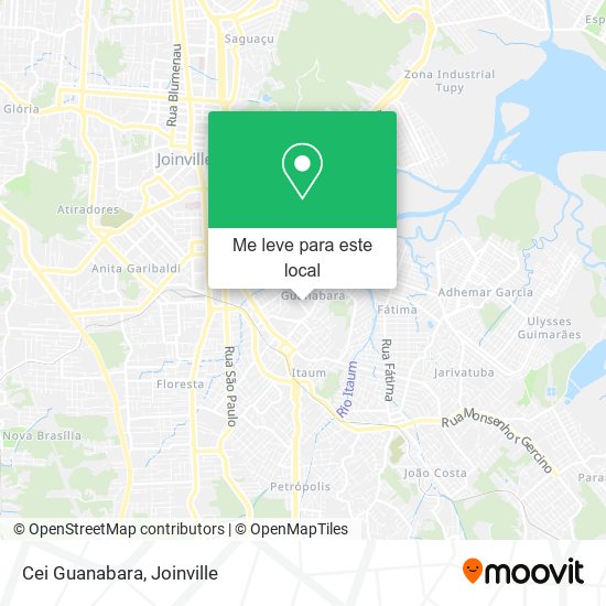 Cei Guanabara mapa