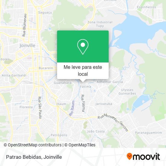 Patrao Bebidas mapa