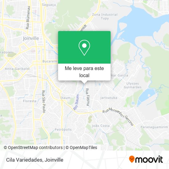Cila Variedades mapa