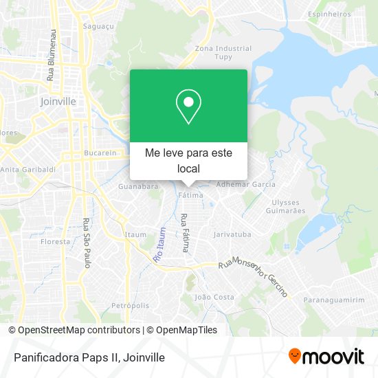 Panificadora Paps II mapa