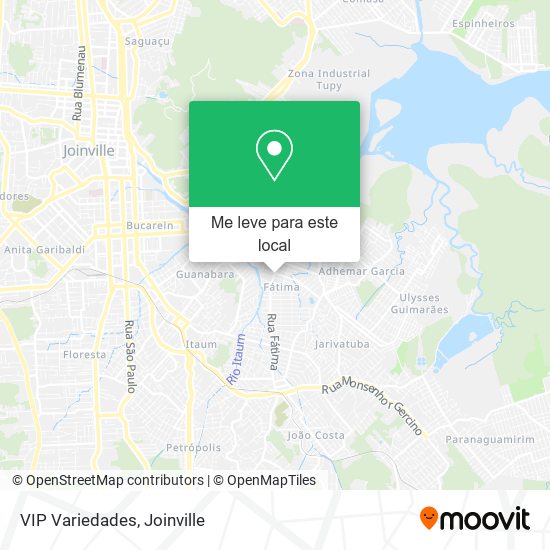 VIP Variedades mapa