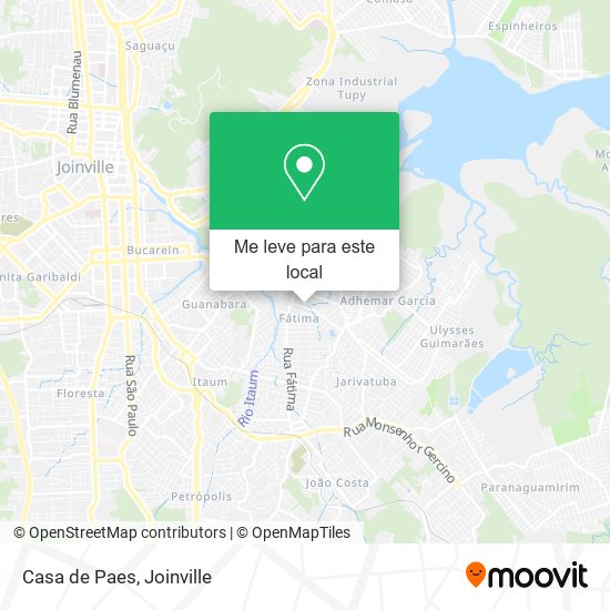 Casa de Paes mapa