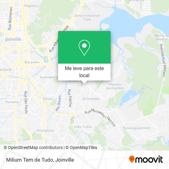 Milium Tem de Tudo mapa