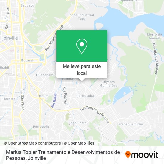 Marlus Tobler Treinamento e Desenvolvimentos de Pessoas mapa
