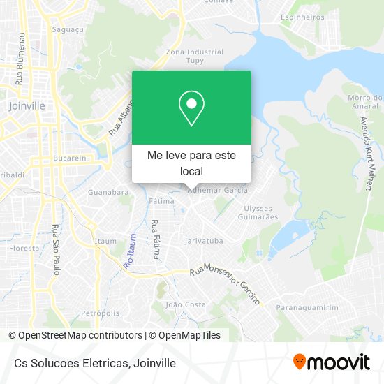Cs Solucoes Eletricas mapa