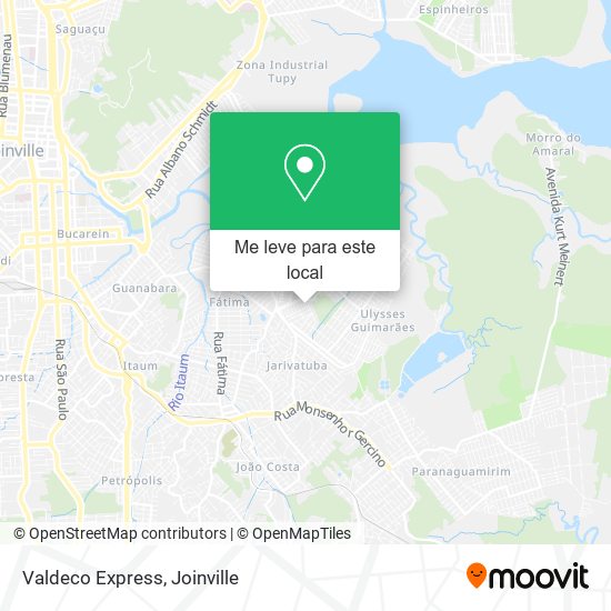 Valdeco Express mapa