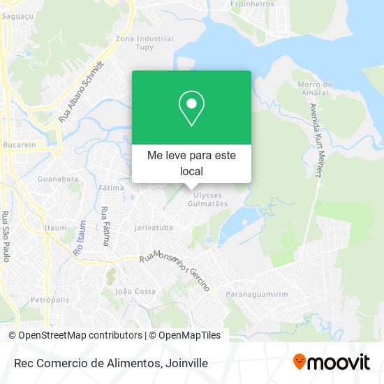 Rec Comercio de Alimentos mapa