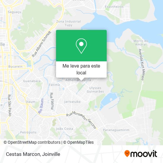 Cestas Marcon mapa