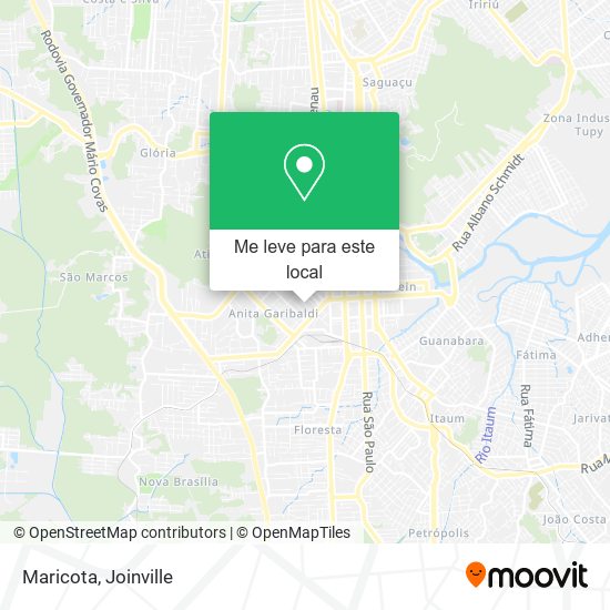 Maricota mapa