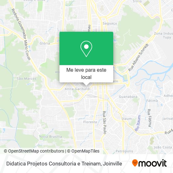 Didatica Projetos Consultoria e Treinam mapa