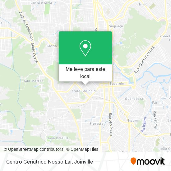 Centro Geriatrico Nosso Lar mapa