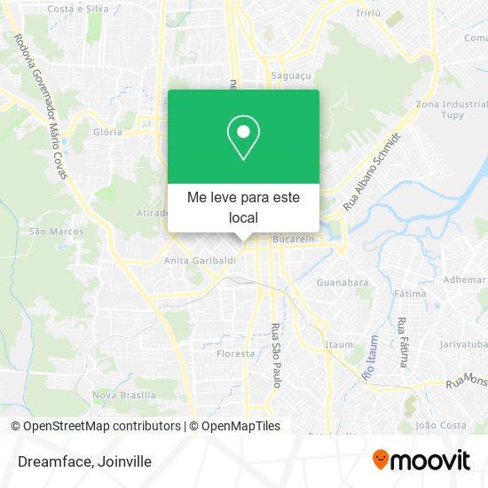 Dreamface mapa