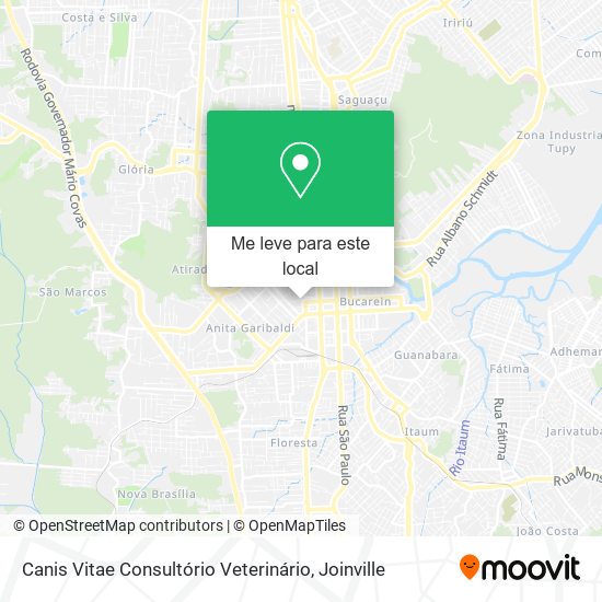 Canis Vitae Consultório Veterinário mapa