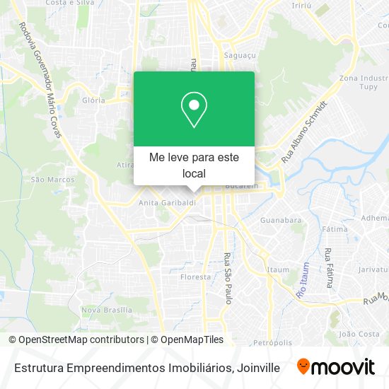 Estrutura Empreendimentos Imobiliários mapa