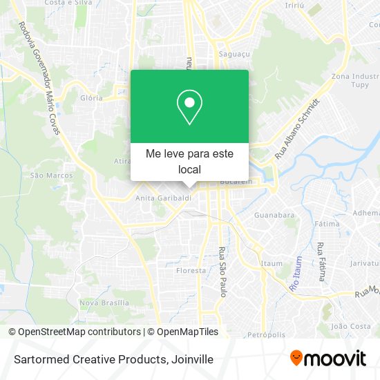 Sartormed Creative Products mapa