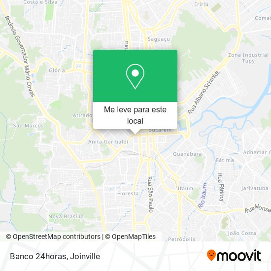 Banco 24horas mapa