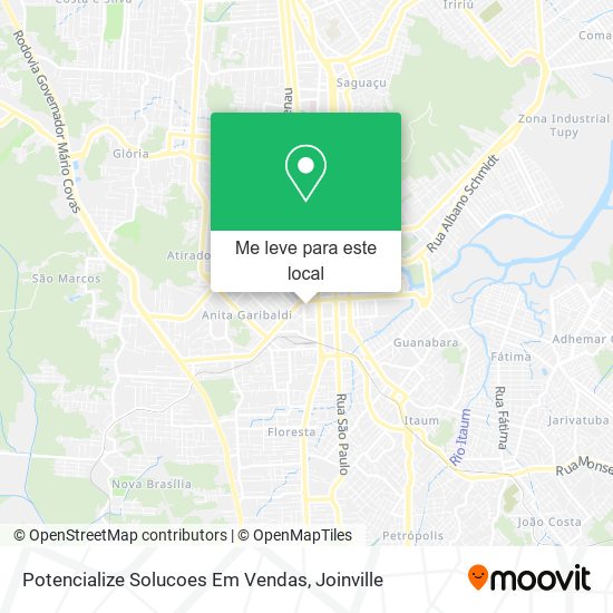 Potencialize Solucoes Em Vendas mapa
