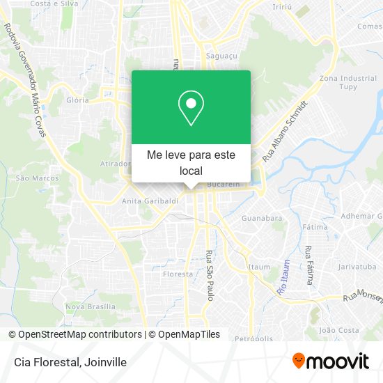 Cia Florestal mapa