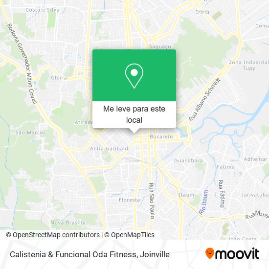 Calistenia & Funcional Oda Fitness mapa