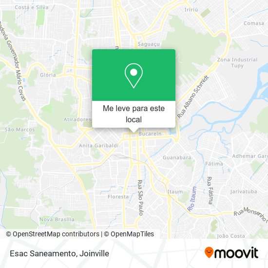Esac Saneamento mapa