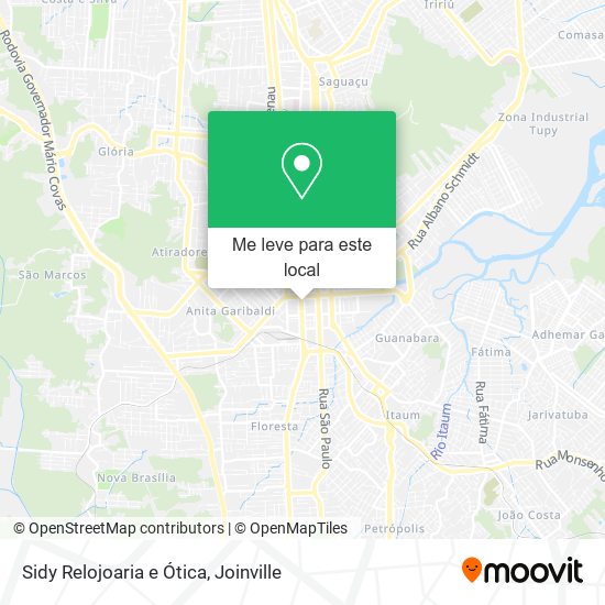 Sidy Relojoaria e Ótica mapa