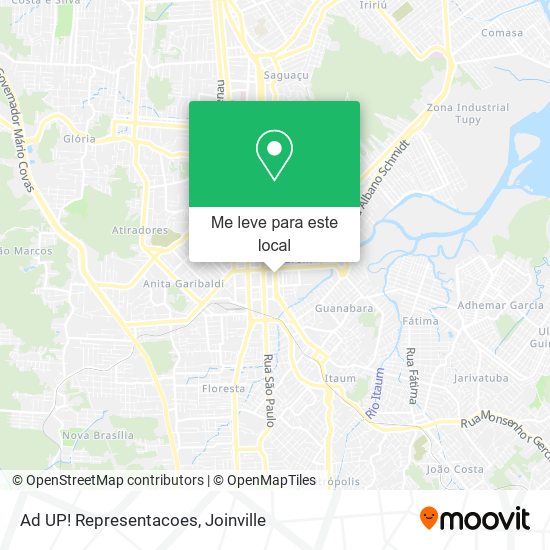 Ad UP! Representacoes mapa