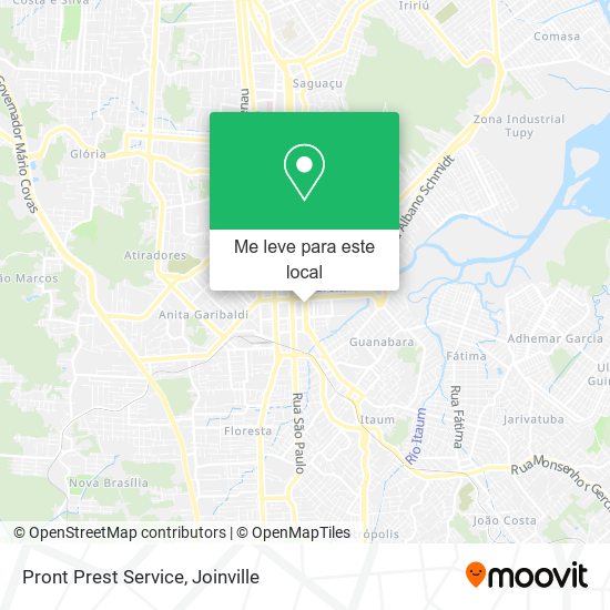 Pront Prest Service mapa