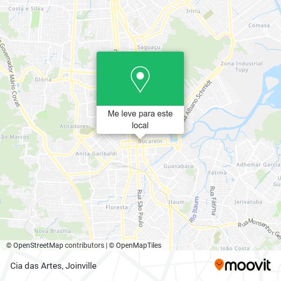 Cia das Artes mapa